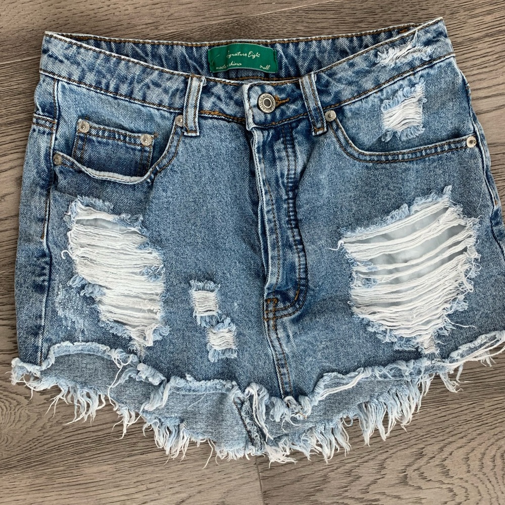 Jean skirt - Picture 1 of 2